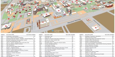 地图的内华达大学