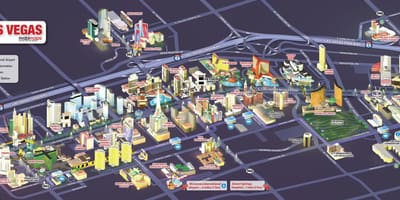 地图斯维加斯